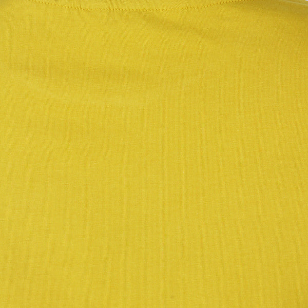 Redtag Women's Yellow Casual T-Shirts