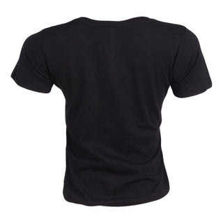 Redtag Women's Black Casual T-Shirts